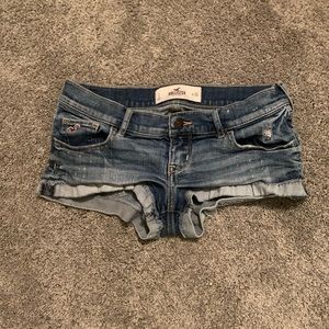 Hollister jean shorts